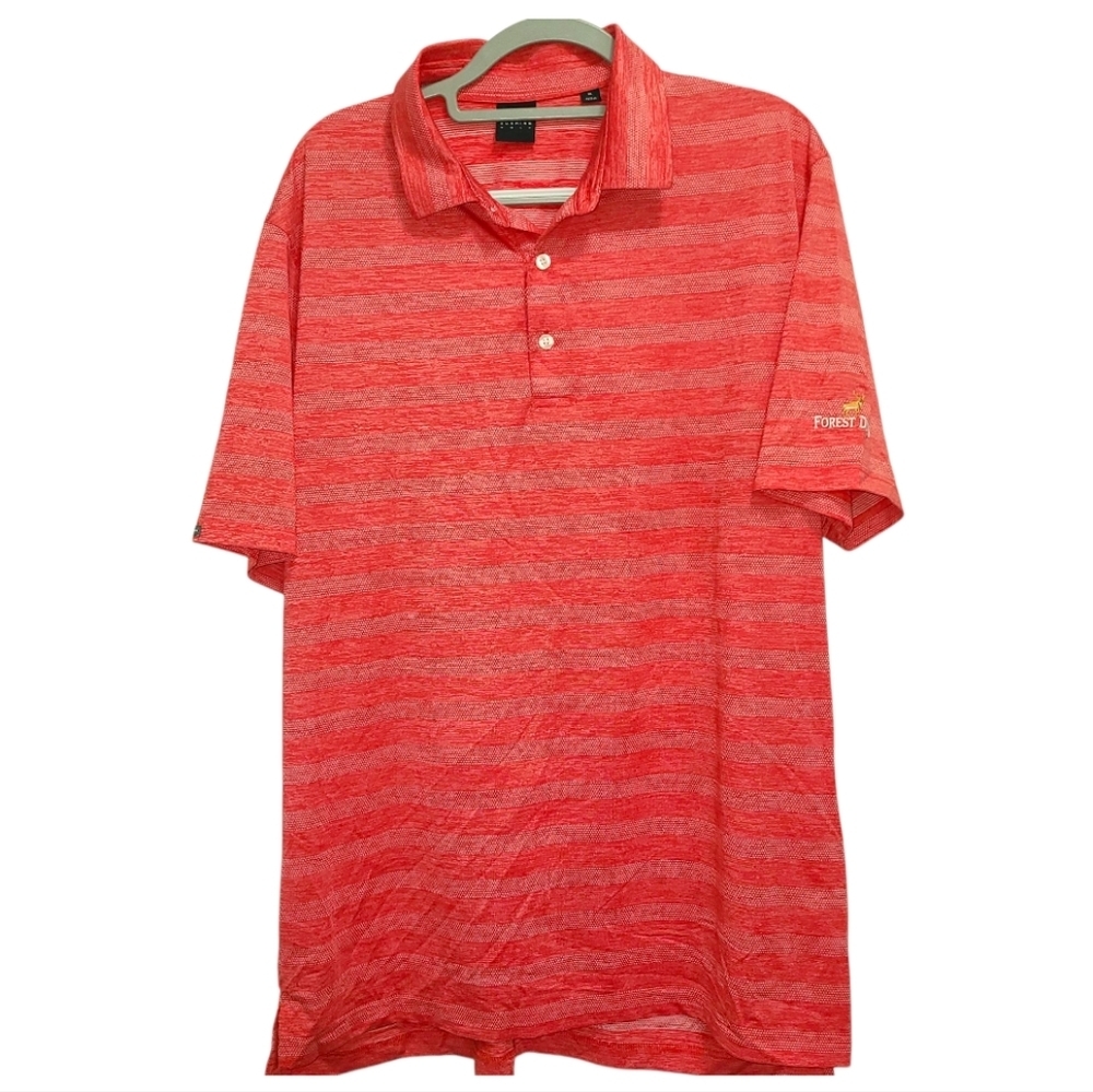 Classic Polo Shirt Short Sleeves Forest Dunes Embroidered XL‎ Mens